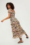Dorothy Perkins Vintage Floral Shirred Bodice Midaxi Dress thumbnail 3