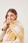 Dorothy Perkins Check Heavy Brushed Blanket Scarf thumbnail 3