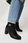 Dorothy Perkins Wide Fit Arlo Twist Lock Ankle Boot thumbnail 4