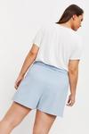 Dorothy Perkins Curve Tie Waist Belted Shorts thumbnail 3