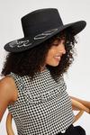 Dorothy Perkins Black Amore Straw Hat thumbnail 1