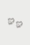 Dorothy Perkins Heart Diamanté Stud Earring thumbnail 1