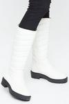 Dorothy Perkins Megave Nylon Quilt Long Boots thumbnail 2