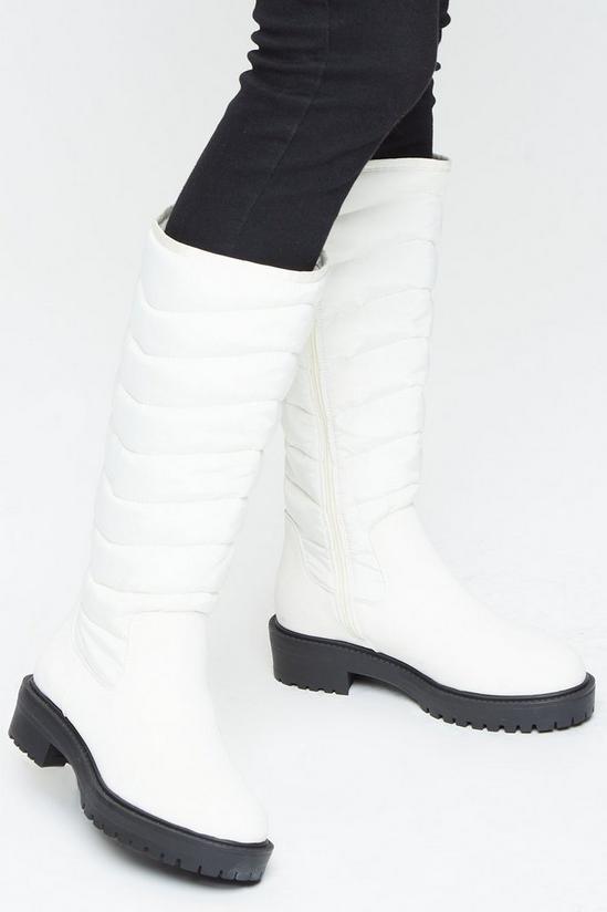 Dorothy Perkins Megave Nylon Quilt Long Boots 2