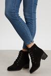 Good For the Sole Good For The Sole: Odie Comfort Suede Block Heel Ankle Boots thumbnail 2