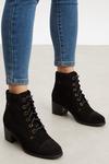 Good For the Sole Good For The Sole: Odie Comfort Suede Block Heel Ankle Boots thumbnail 4