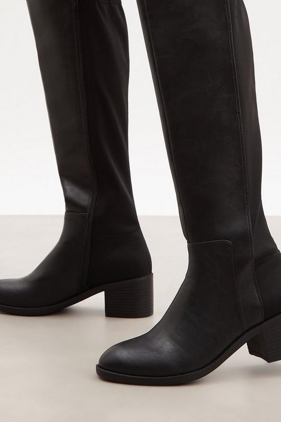 Boots | Good For The Sole: Kam Elastic Back Knee Boots | Good For the Sole