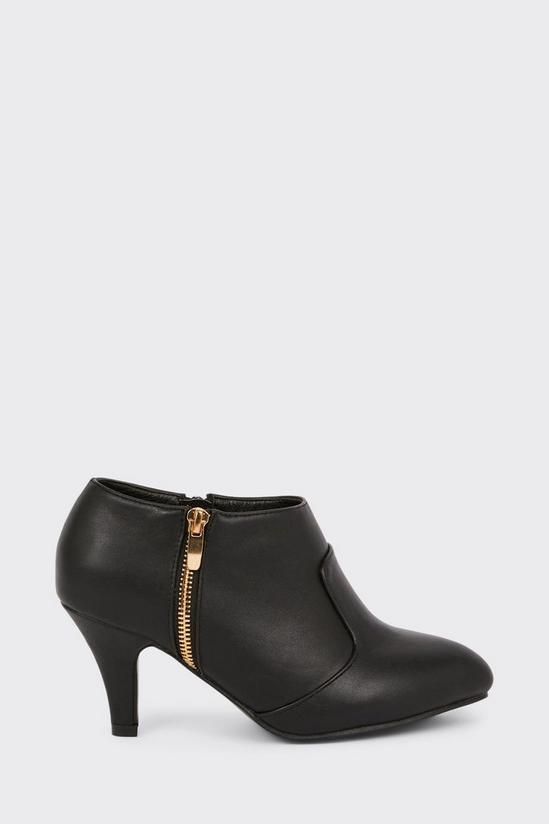 Good For the Sole Good For The Sole: Extra Wide Fit Marlo Comfort Zip Heeled Ankle Boots 2