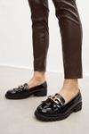 Good For the Sole Good For The Sole: Lambert Comfort Gold Chain Loafers thumbnail 2