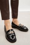 Good For the Sole Good For The Sole: Lambert Comfort Gold Chain Loafers thumbnail 4