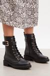 Good For the Sole Good For The Sole: Marion Comfort Buckle Lace Up Boots thumbnail 1