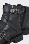 Good For the Sole Good For The Sole: Rowan Double Strap Leather Biker Boots thumbnail 4