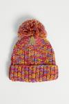 Warehouse Colourful Knitted Hat thumbnail 1