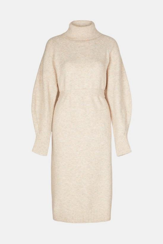 Warehouse Cosy Roll Neck Knit Dress 4