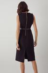 Warehouse Tailored Utility Belted Pencil Dress thumbnail 3