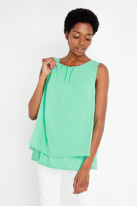 Wallis Tall Double Layer Shell Top 1