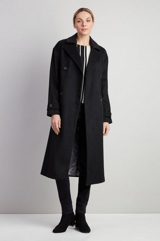 Jackets & Coats | Double Breasted Belted Coat | Wallis