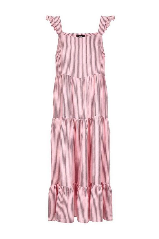 Wallis Pink Stripe Tiered Sundress 5