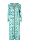 Wallis Mint Paisley Long Line Kimono Jacket thumbnail 5