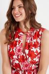 Wallis Tall Red And Pink Halter Neck Jumpsuit thumbnail 4