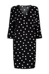 Wallis Mono Spot Jersey Pocket Dress thumbnail 5