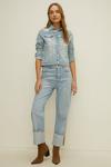 Oasis Stretch Denim Fitted Nancy Jacket thumbnail 2