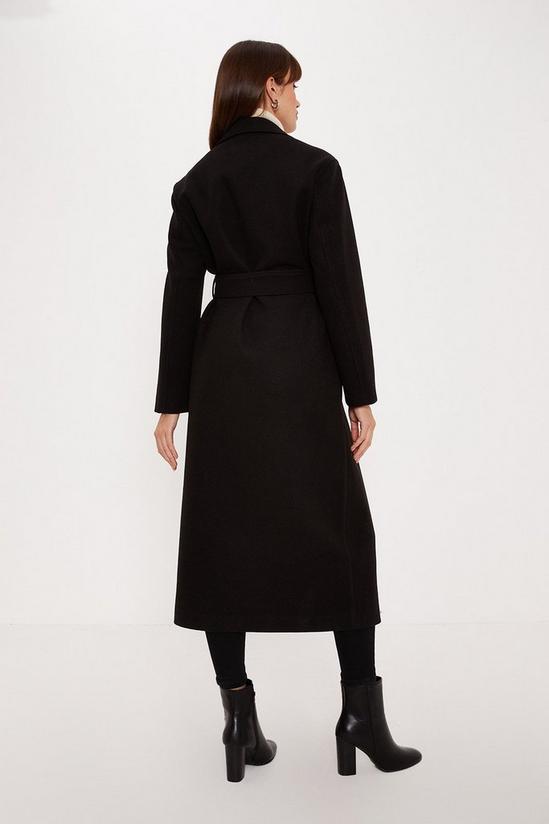 Oasis Double Breasted Maxi Wrap Coat 3
