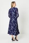 Oasis Blue Floral Lace Trim Empire Seam Maxi Dress thumbnail 3