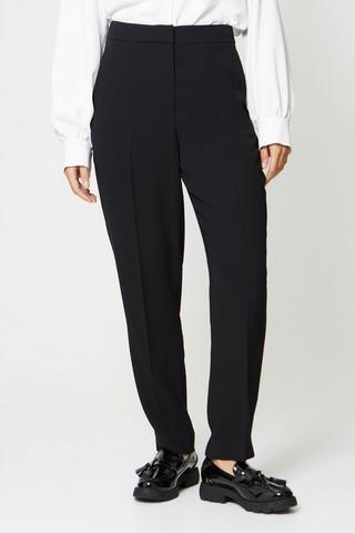 Womens Elastic High Waist Split Hem Pockets Trousers Ladies asual  Sweatpants Loose Drawstring Pencil Pants(XL-Black) : : Clothing,  Shoes & Accessories