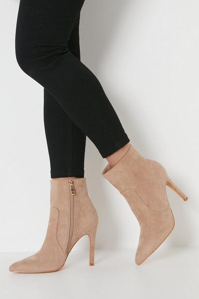 Josephine High Stiletto Heel Pointed Ankle Boots