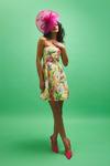 Oasis Occasion Floral Twill Strapless Mini Dress thumbnail 1