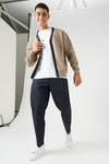 Burton Relaxed Fit Contrast Jersey Cardigan thumbnail 2