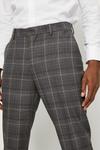 Burton Slim Fit Overchecked Suit trousers thumbnail 4