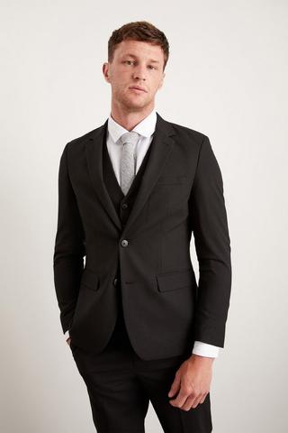 Product Slim Fit Black Essential Suit Jacket black