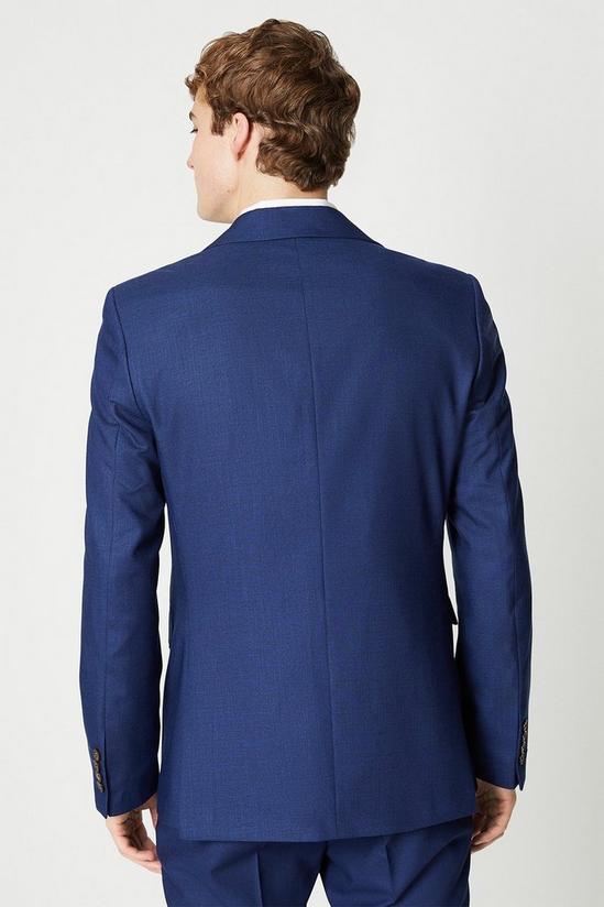 Burton Royal Blue Sharkskin Suit Jacket 4