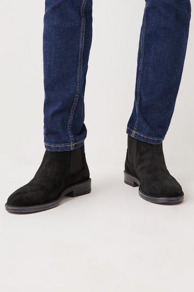 Ray Leather Chelsea Casual Boots
