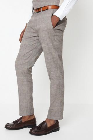 Product Slim Heritage Check Wedding Suit Trouser neutral