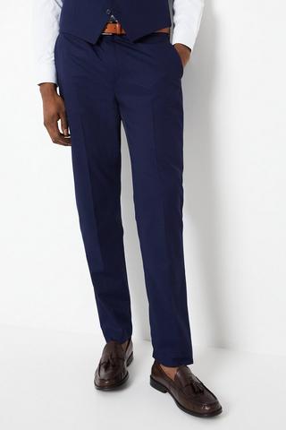 Product Slim Fit Blue 2 Button Suit Trouser blue