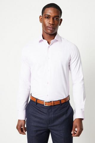 Product Plus & Tall Easy Iron Tailored Fit Shirt pink