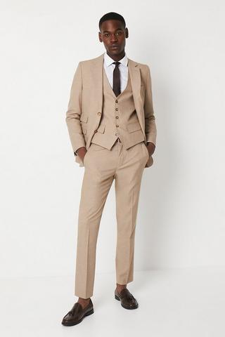 Product Slim Fit Neutral End On End Suit Trouser neutral