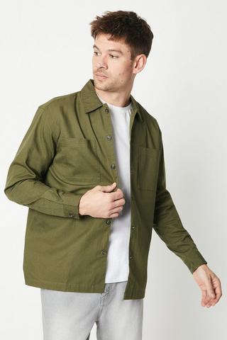 Product Ripstop Overshirt olive