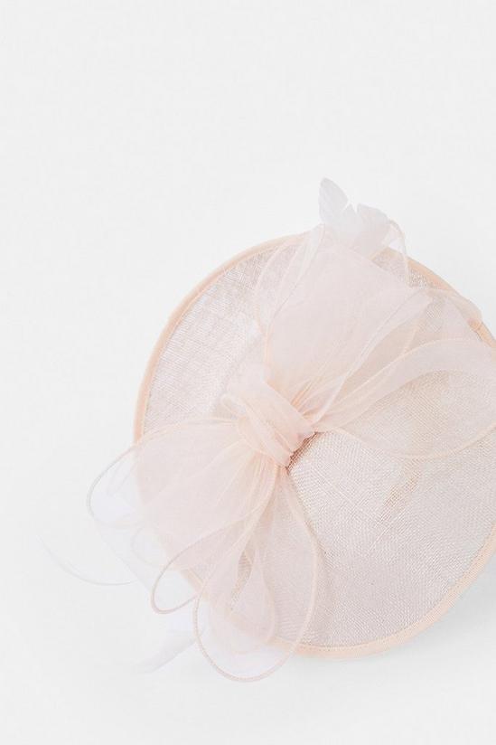 Coast Organza Bow And Feather Fascinator 3