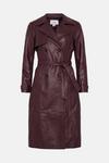 Coast Premium Leather Belted Trench Coat thumbnail 4