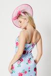 Coast Two Tone Twirl And Feather Wide Brim Fascinator thumbnail 3