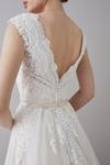 Coast Premium Pearl Embellished Lace Bardot Sweetheart Wedding Dress thumbnail 4
