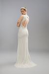 Coast Sculpting Pearl And Diamante Embellished Bridal Maxi Dress thumbnail 5
