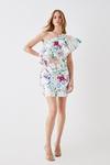 Coast The Collector One Shoulder Twill Mini Dress thumbnail 3