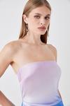 Coast Sophie Habboo Ombre Satin Ruched Dress thumbnail 4