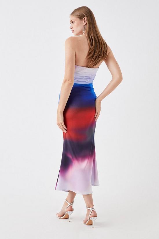 Coast Sophie Habboo Ombre Satin Ruched Dress 5