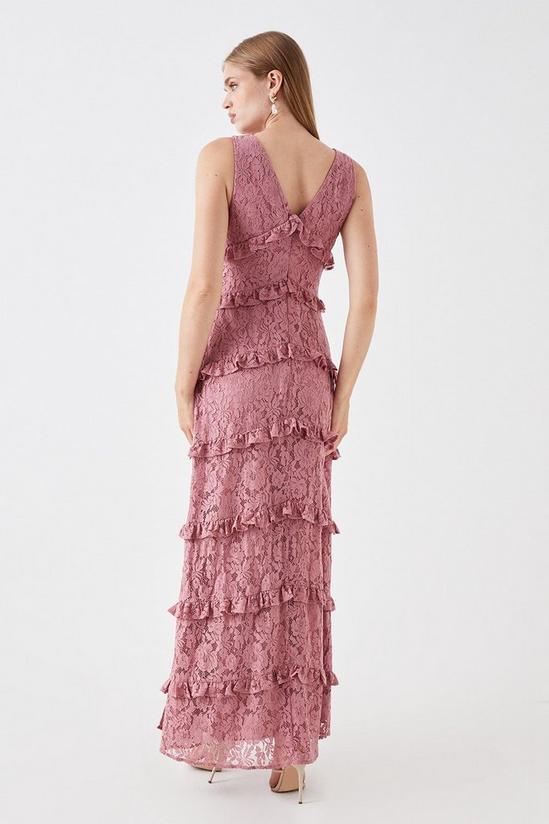 Coast Sophie Habboo Lace Tiered Maxi Dress 5